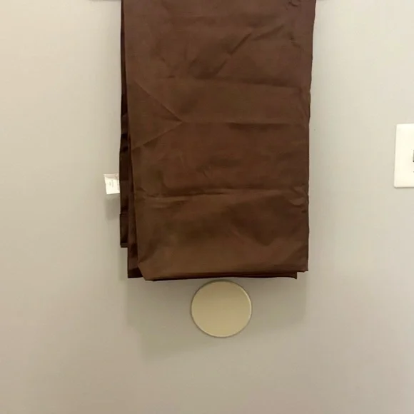 Blackout energy saving Brown Curtain Panel - Picture 6 of 6